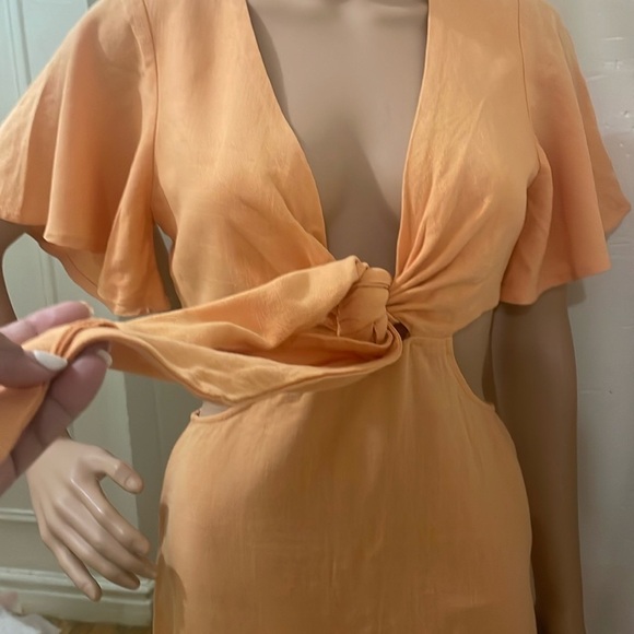 Lulus Orange Dress - Picture 13 of 14